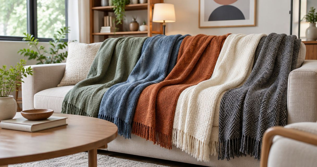 How Do You Choose a Throw Blanket Color for Your Room?