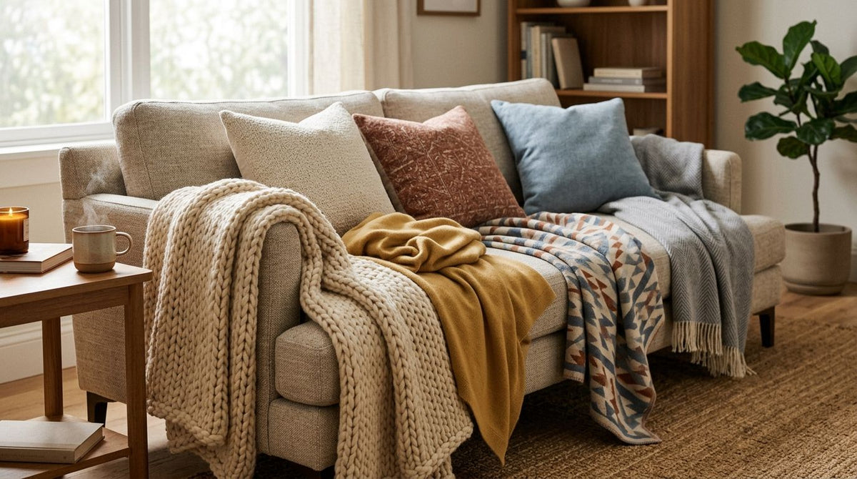 Best throw blankets for couches in 2026