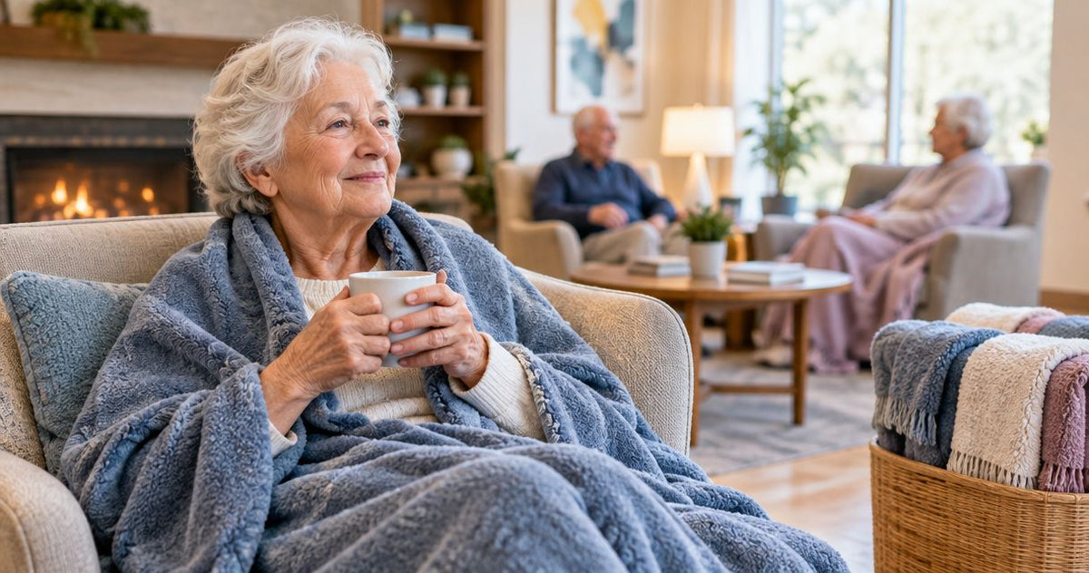 Throw blankets for senior living communities: complete 2026 guide