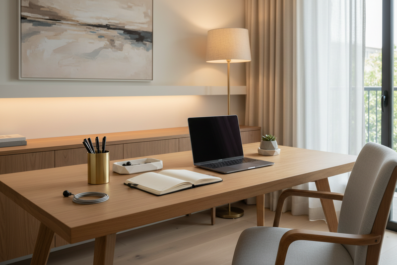 Home office collection: computer desks and office chairs