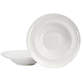 Gibson Home Great Essentials 2 Piece Fine Ceramic 20oz Entree Bowl Set in White