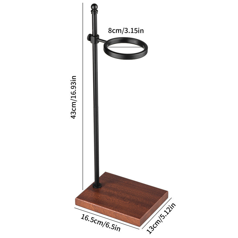 Spiral Cooling Pour-Over Coffee Filter Holder, Ins-Style Americano Dripper Stand with Spiral Chilling Design product photo - view 3