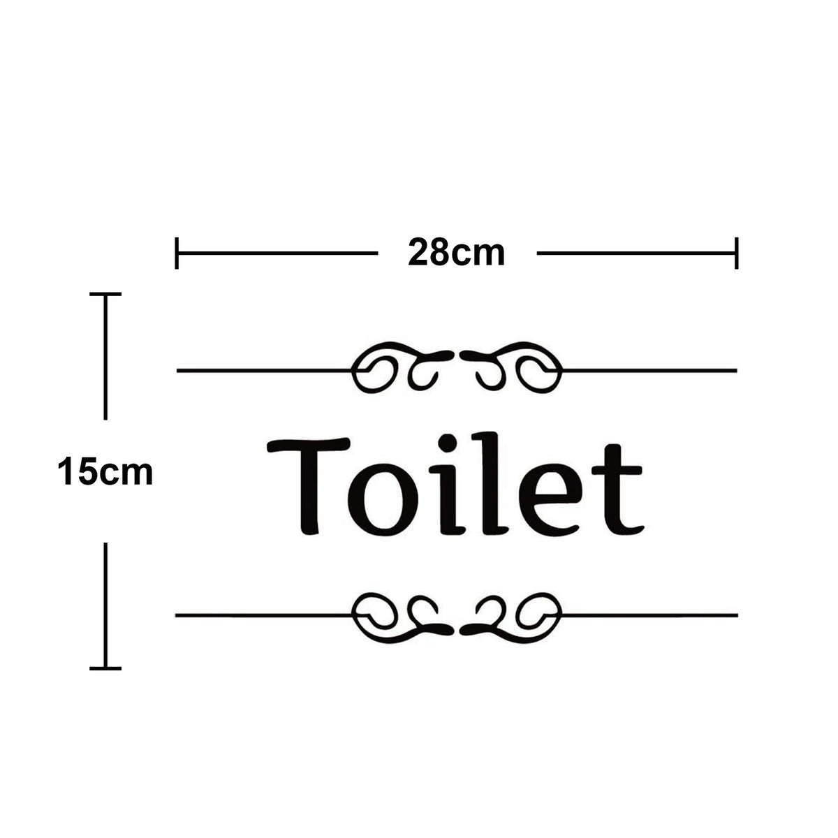Home Bathroom Decor Wall Stickers Art Stickers Creative Home Decor Bathroom Cute Door Stickers