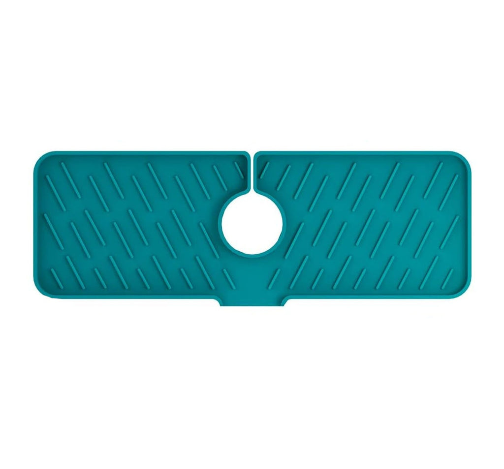 Silicone rubber folding sink drain pad splash proof tabletop kitchen and bathroom multifunctional tool