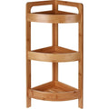 Bathroom solutions bathroom solutions bathroom rack 3-layer bamboo