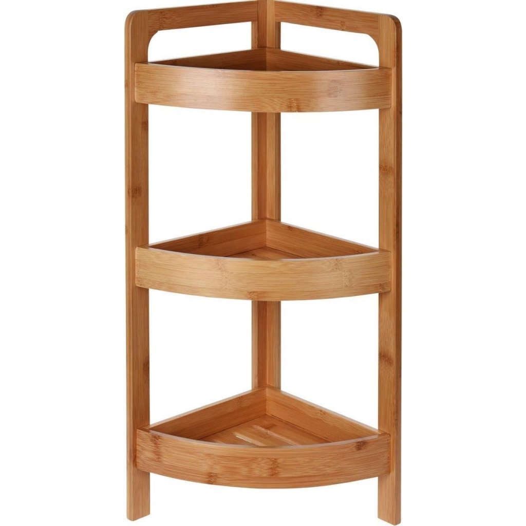 Bathroom solutions bathroom solutions bathroom rack 3-layer bamboo