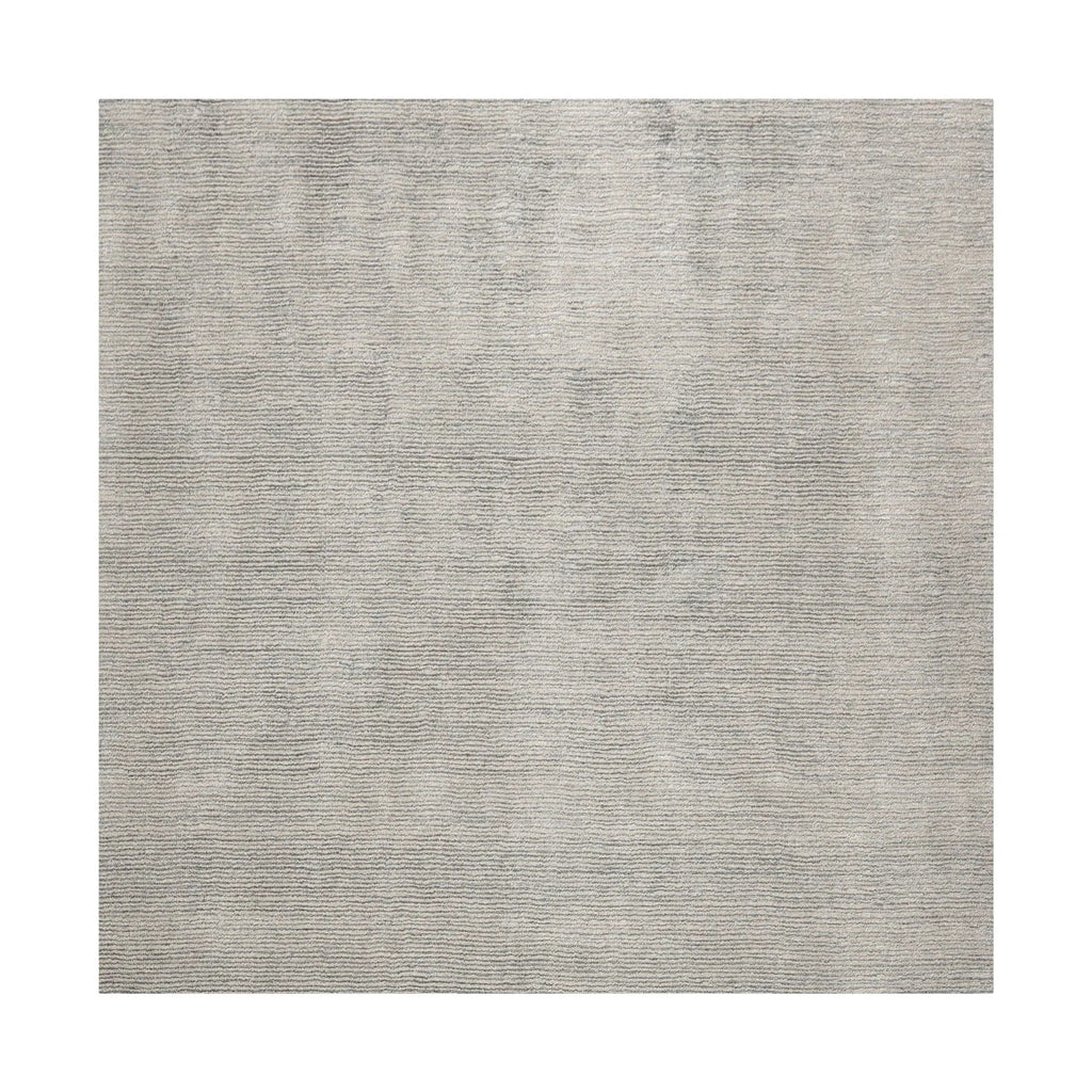 LoomBloom Multi Size Beige Hand Tufted Contemporary Textured Ribbed New Zealand Wool  Oriental Area Rug