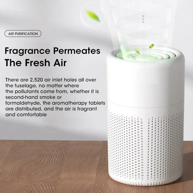 Air Purifier H13 2-In-1 Cleaner For Home