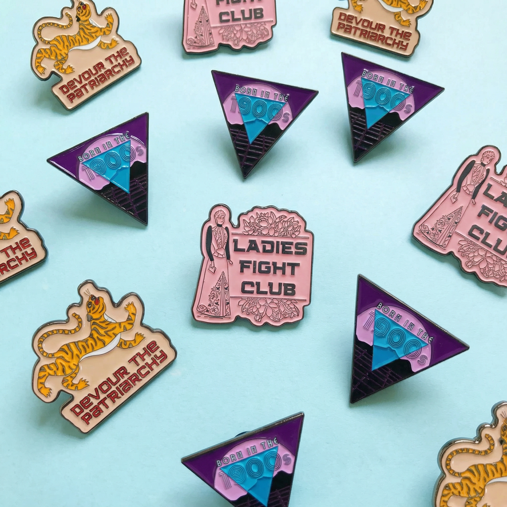 Born in the 1900s Enamel Pin - '80s Vibes Millennial