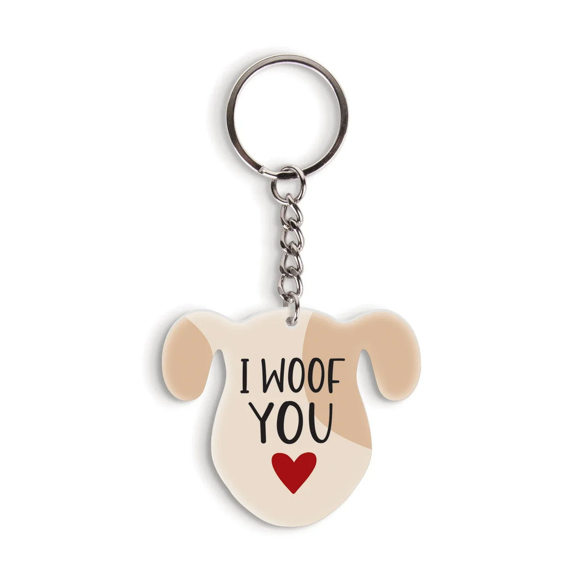 Dog-Themed Acrylic Keychains | 5 Style Options | Rescue Favorite Breed, I Woof You & Puppy Lover product photo - view 5