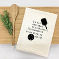 "I'm Not Addicted to Pickleball...I'm Committed to My Dinking Habit" Kitchen Towel