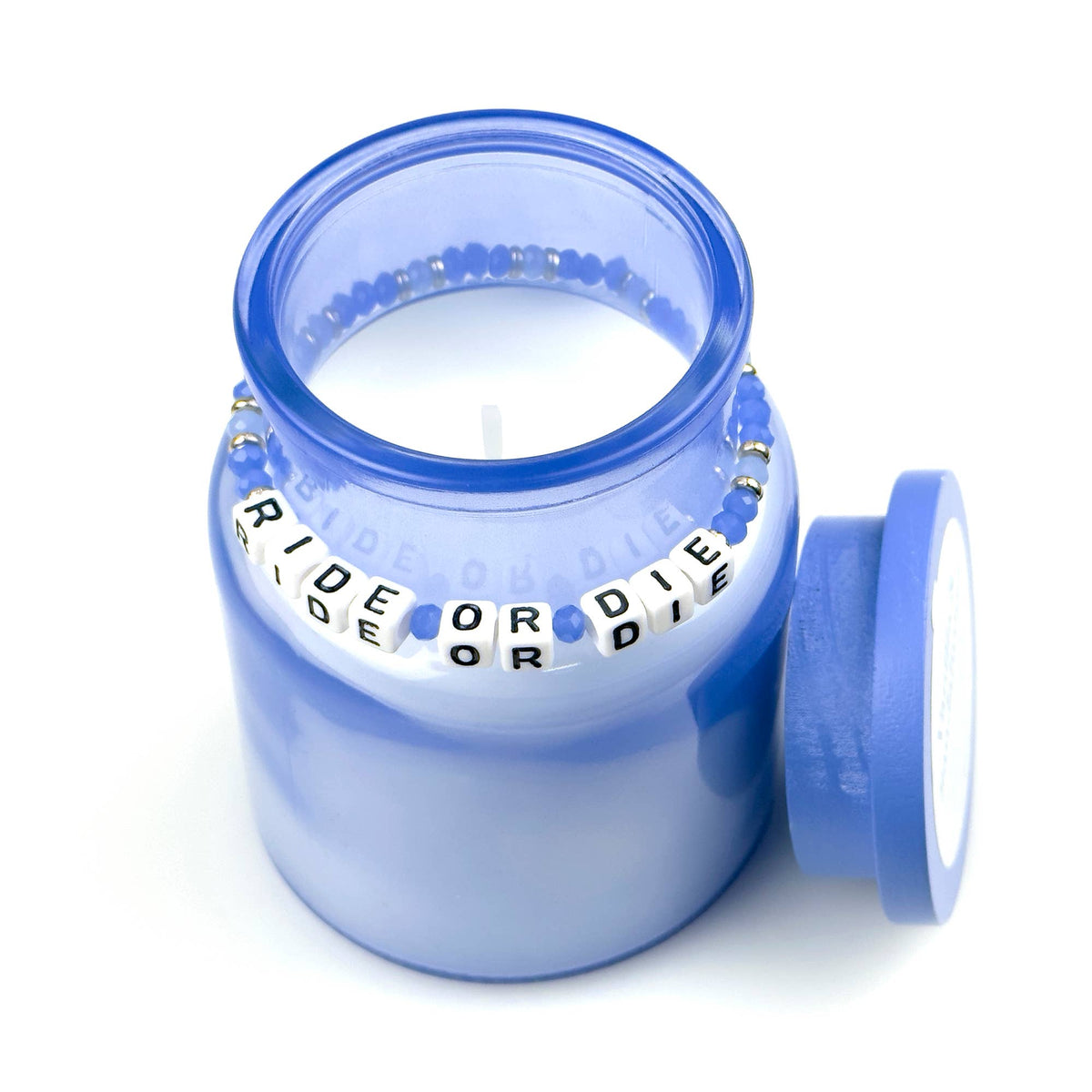 Best Friend Gift Candle & Friendship Bracelet Set - 4 Colors and Phrases product photo - view 17