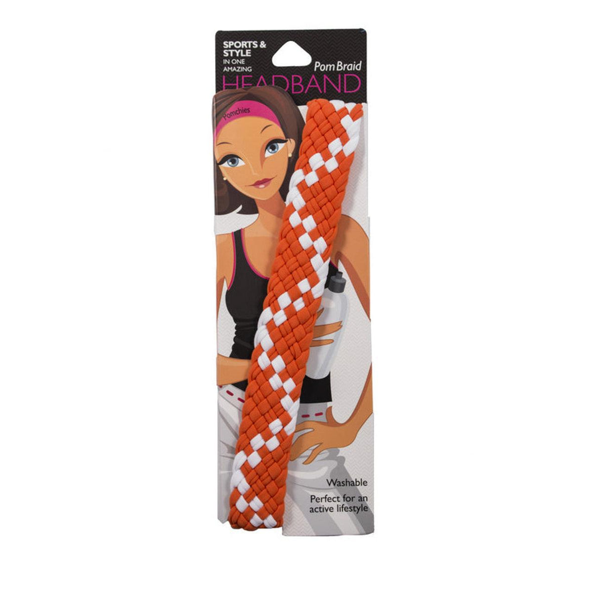 Stretchy Braid Headbands | Yoga Workout Headband Packs and Singles product photo - view 22