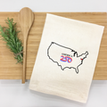 America250™ U.S. Outline Kitchen Towel