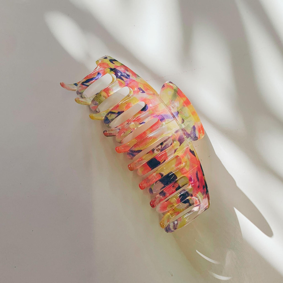 Velvet Claws Hair Clip | The Lobster in Translucent Blooms