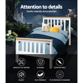 NNEDSZ Single Wooden Bed Frame Bedroom Furniture Kids