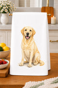 Yellow Labrador Kitchen Towel