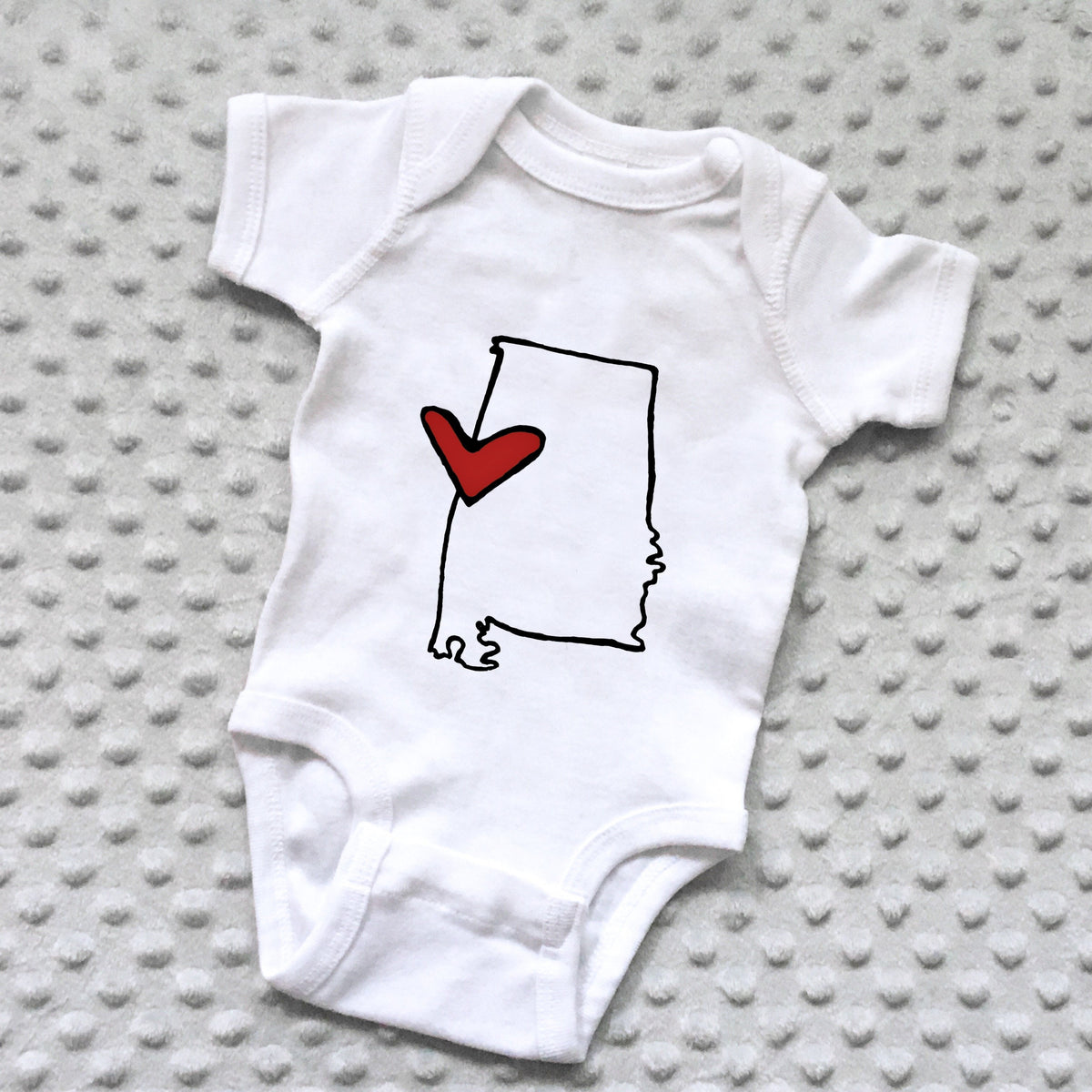 State Love Baby Onesie - 12 MONTHS