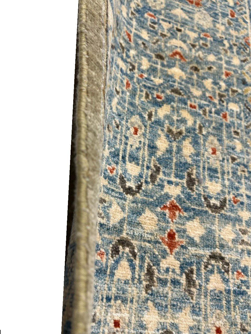 Canvello Fine hand Knotted Mamluk Design - 9' X 12'