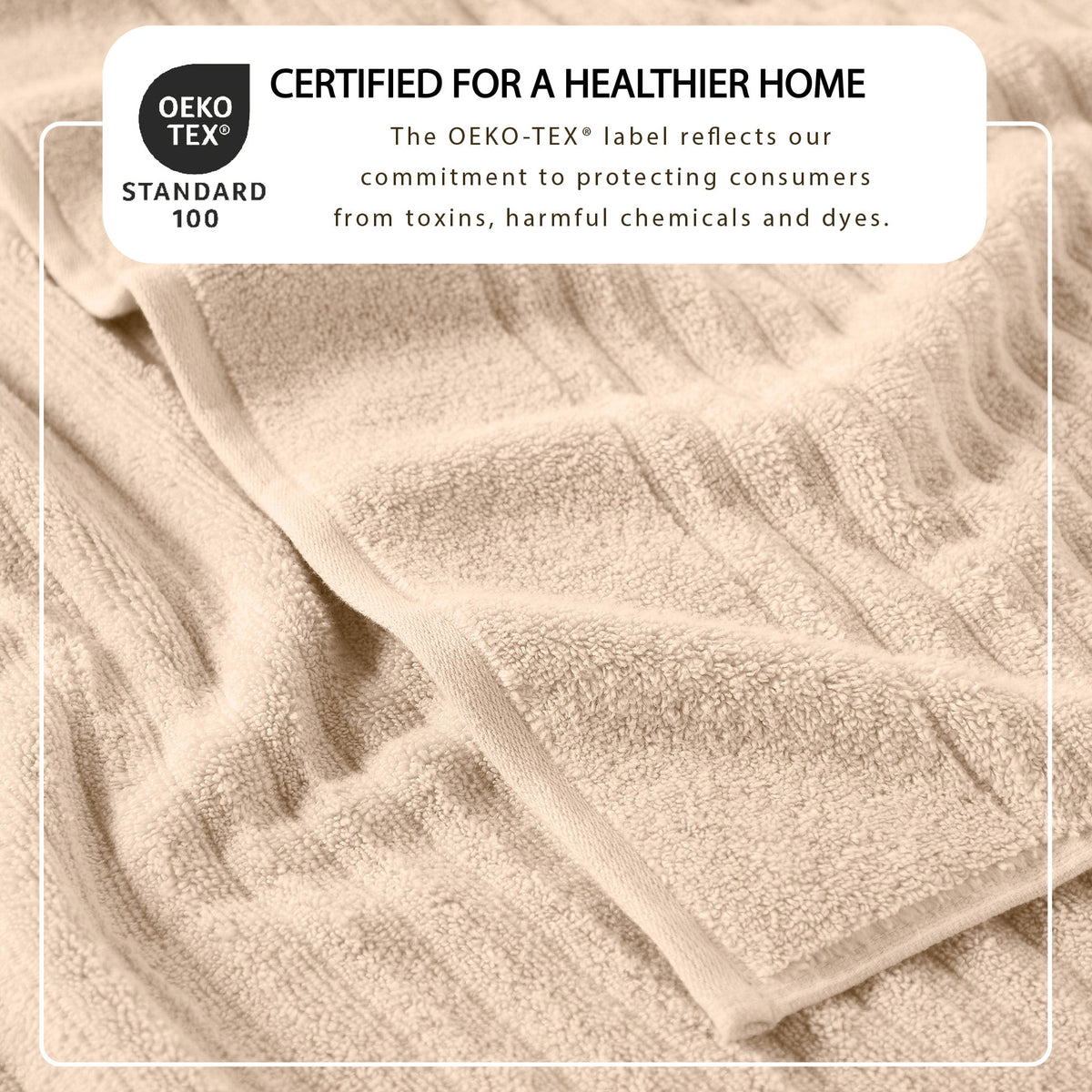 Luxury Combed Cotton Bath Towel Set - Karina Collection