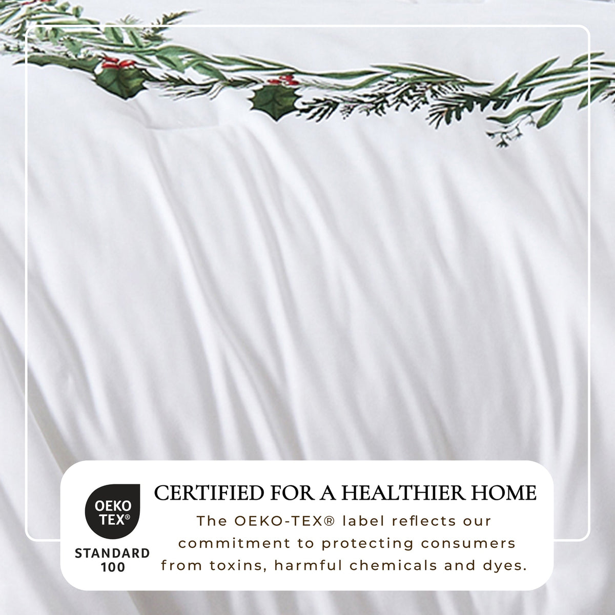 Reversible Christmas Comforter and Sham Set - Holiday / Lodge Odette Collection