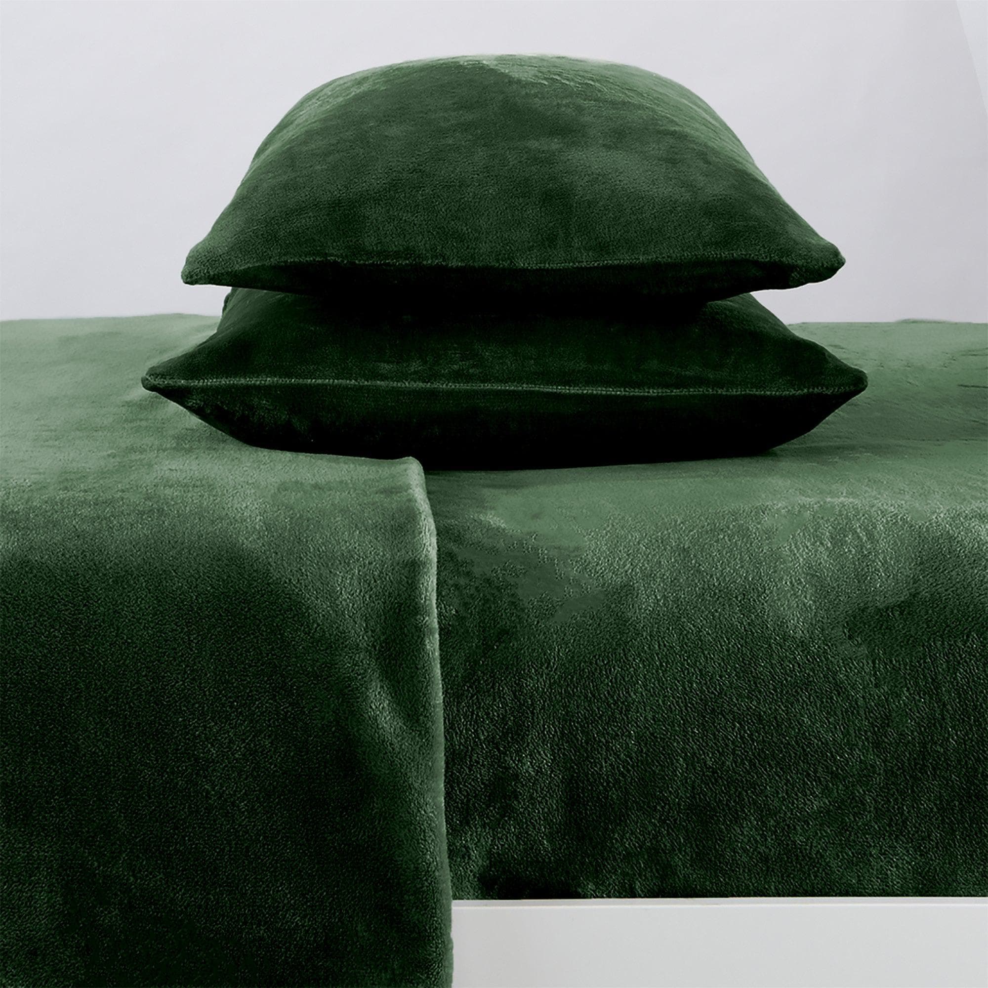 Solid Jewel-Toned Plush Sheet - Velvet Luxe Collection product photo - view 4