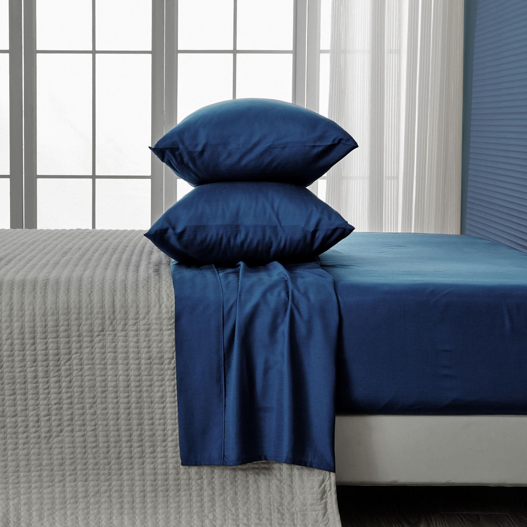 Rayon Derived from Bamboo Sheet Set - Jordyn Collection (Bed Sheets) - view 7