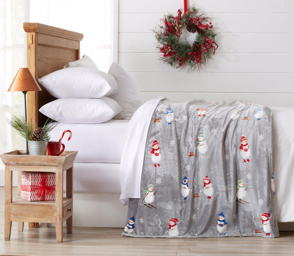 Velvet Throw Blanket - Pearl Collection