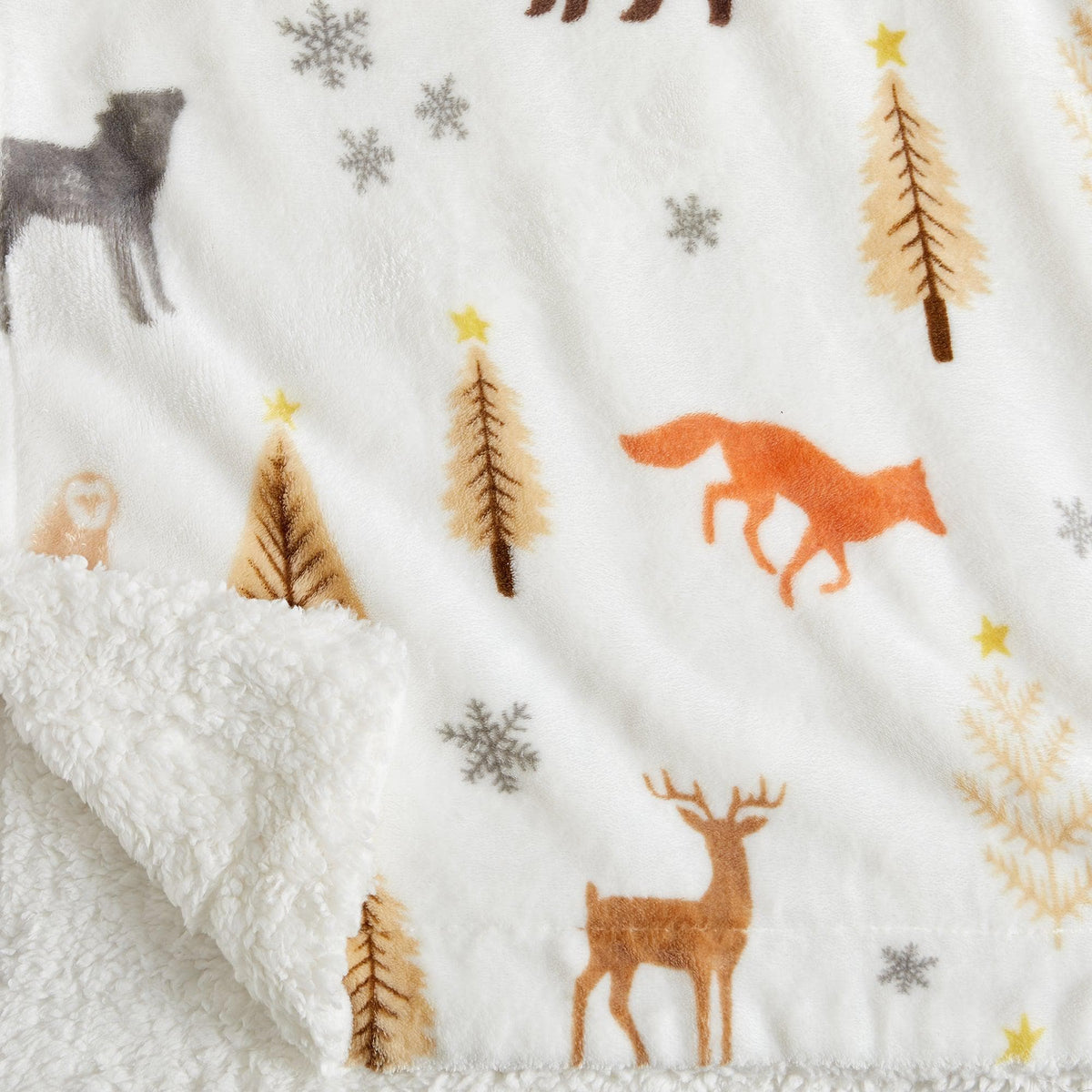 Holiday Sherpa Throw - Esmay Collection