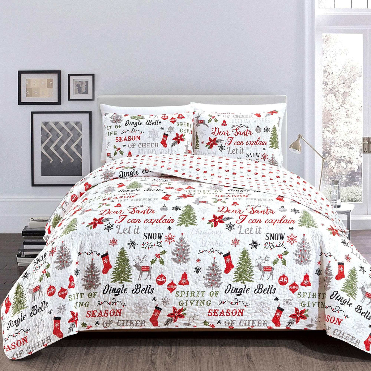 Holiday Quilt Set - Carol Collection (Quilts) - view 6