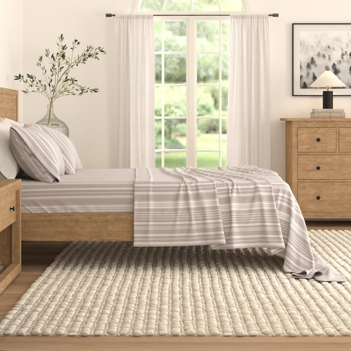 Striped Sheet Set - Elouise Collection