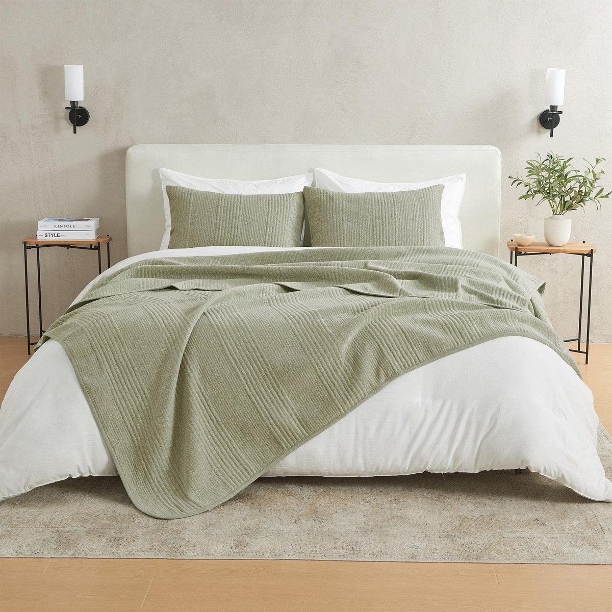 Jersey Knit Quilt Set - Natalie Collection (Quilts & Comforters) - view 19