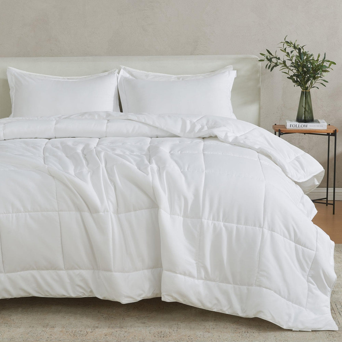 Reversible Comforter Set - Odette Collection (Quilts & Comforters) - view 7