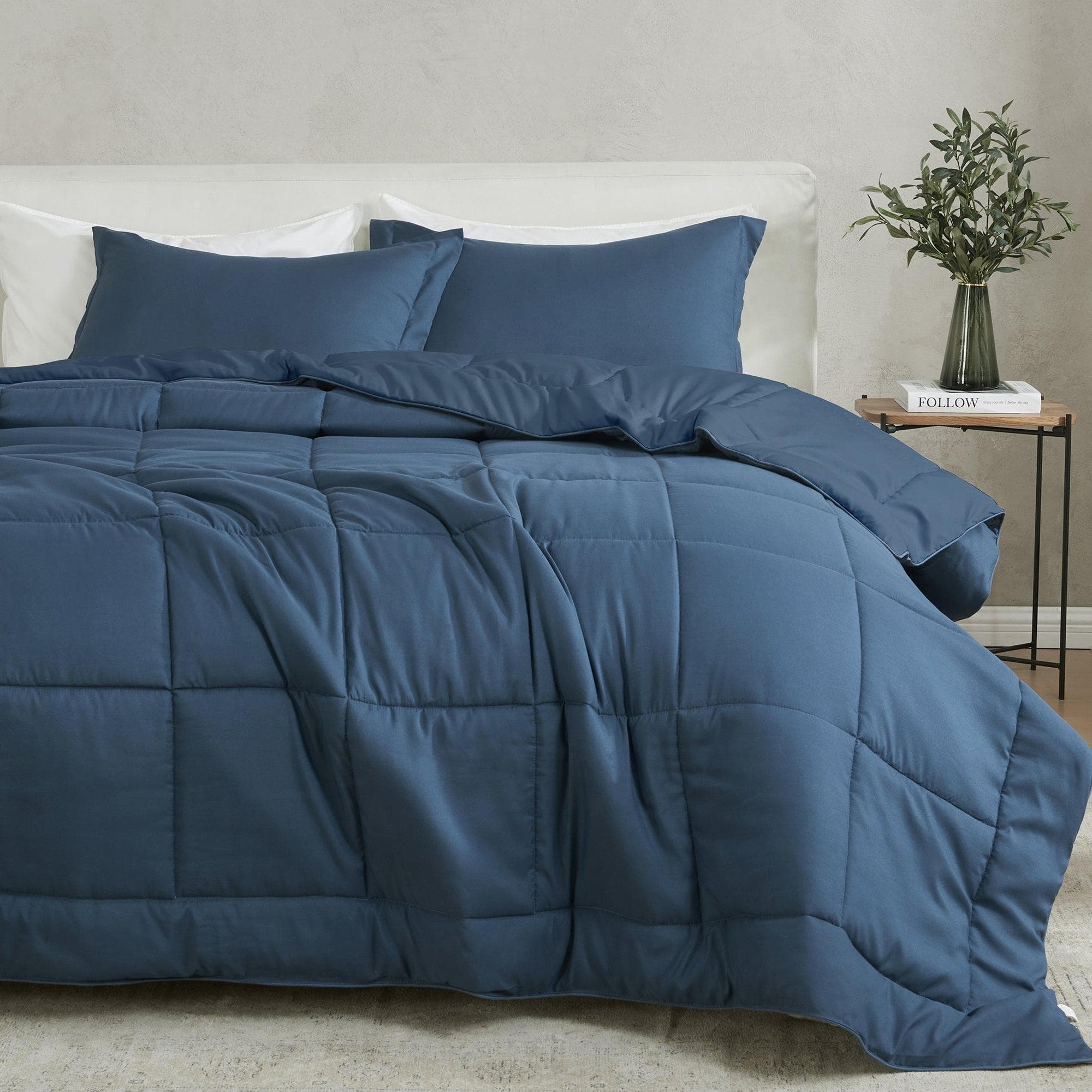 Reversible Comforter Set - Odette Collection (Quilts & Comforters) - view 13