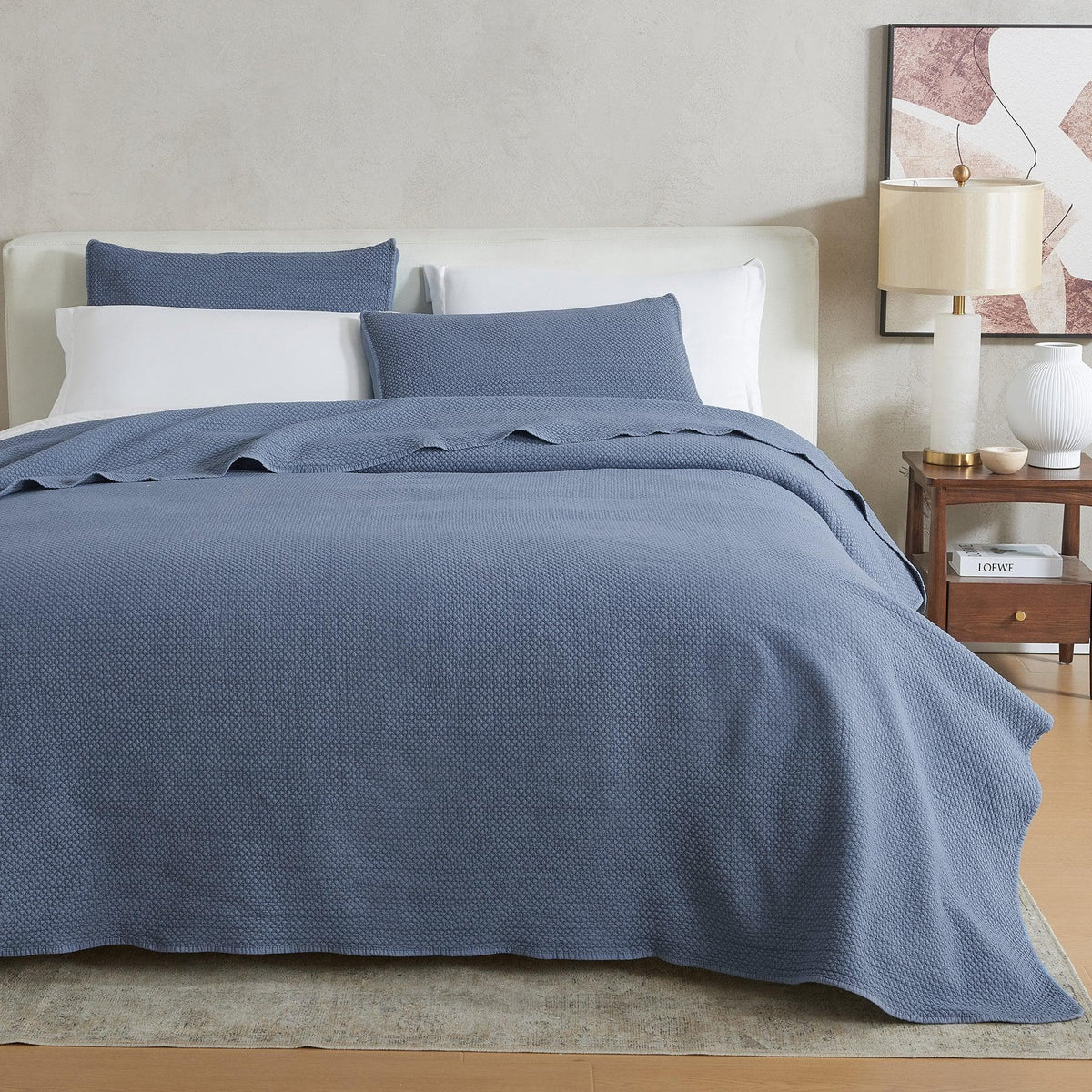 Stonewashed Relaxed Quilt Set - Vittoria Collection (Quilts & Comforters) - view 8