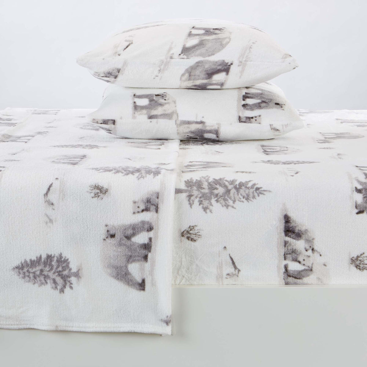 Printed Plush Sheet - Velvet Luxe Collection