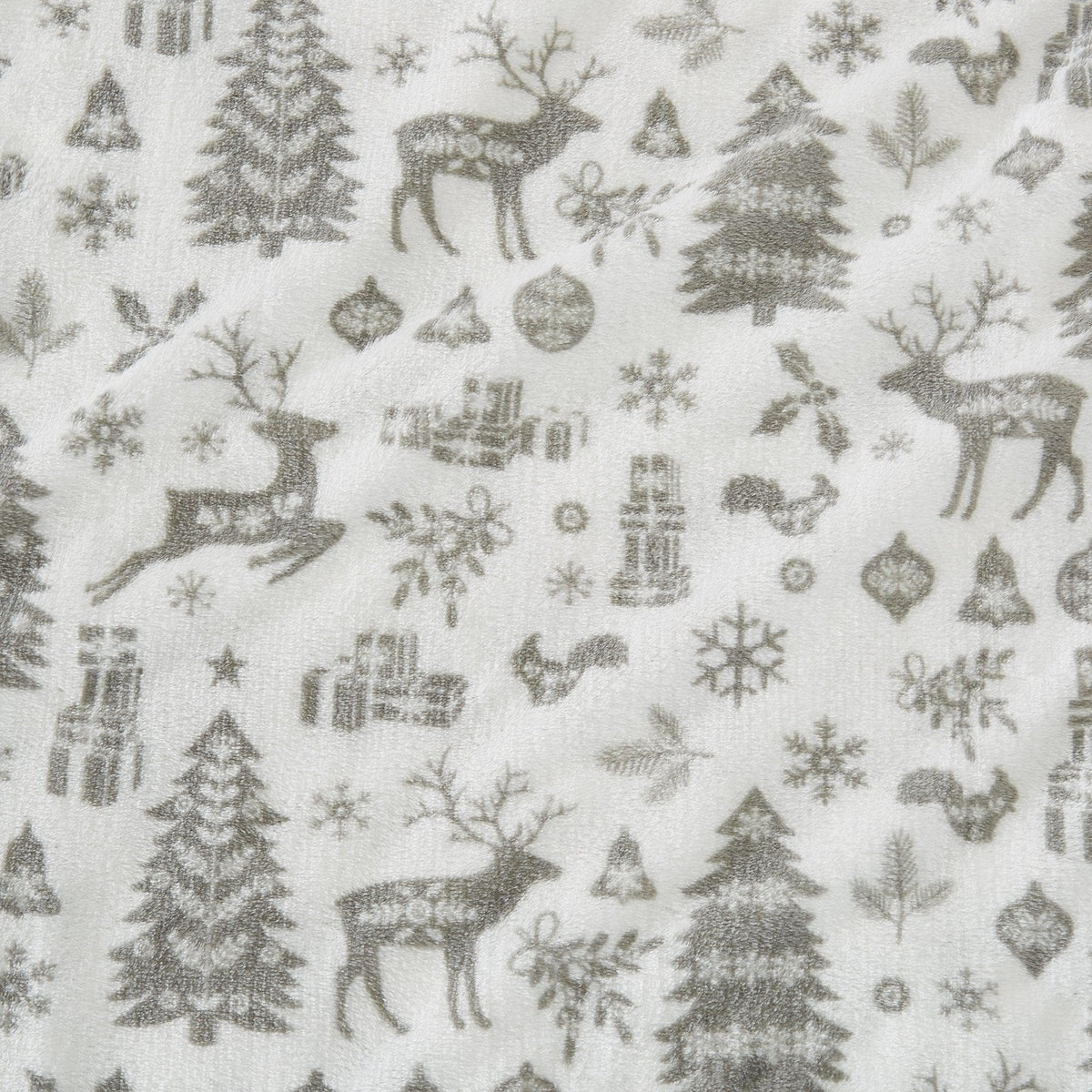 Printed Plush Sheet - Velvet Luxe Collection
