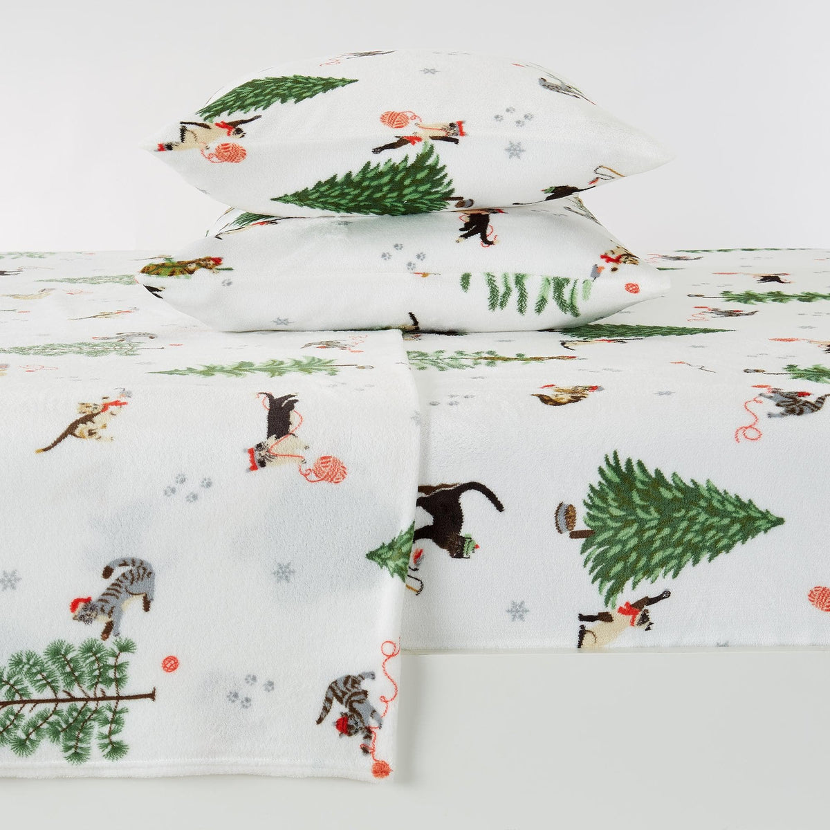 Printed Plush Sheet - Velvet Luxe Collection