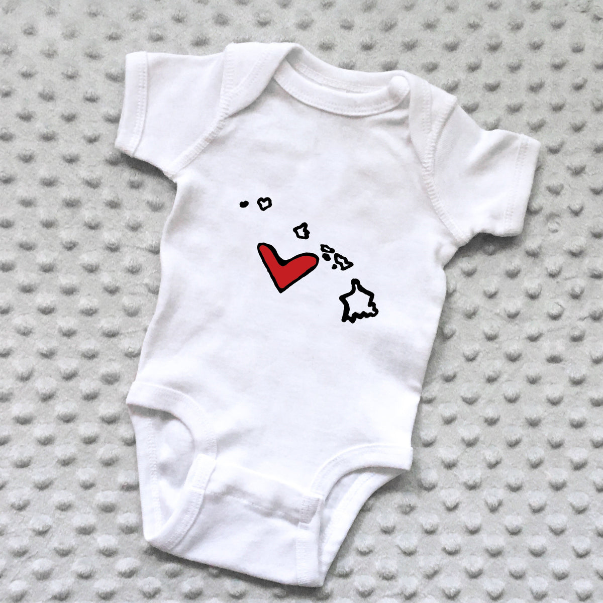 State Love Baby Onesie - NEWBORN product photo - view 12