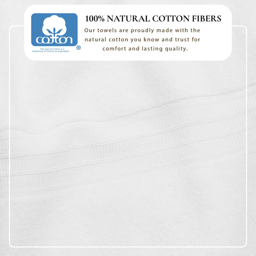 100% Cotton Premium Bath Towel Set - Chiara Collection (Bath Towels & Washcloths) - view 2