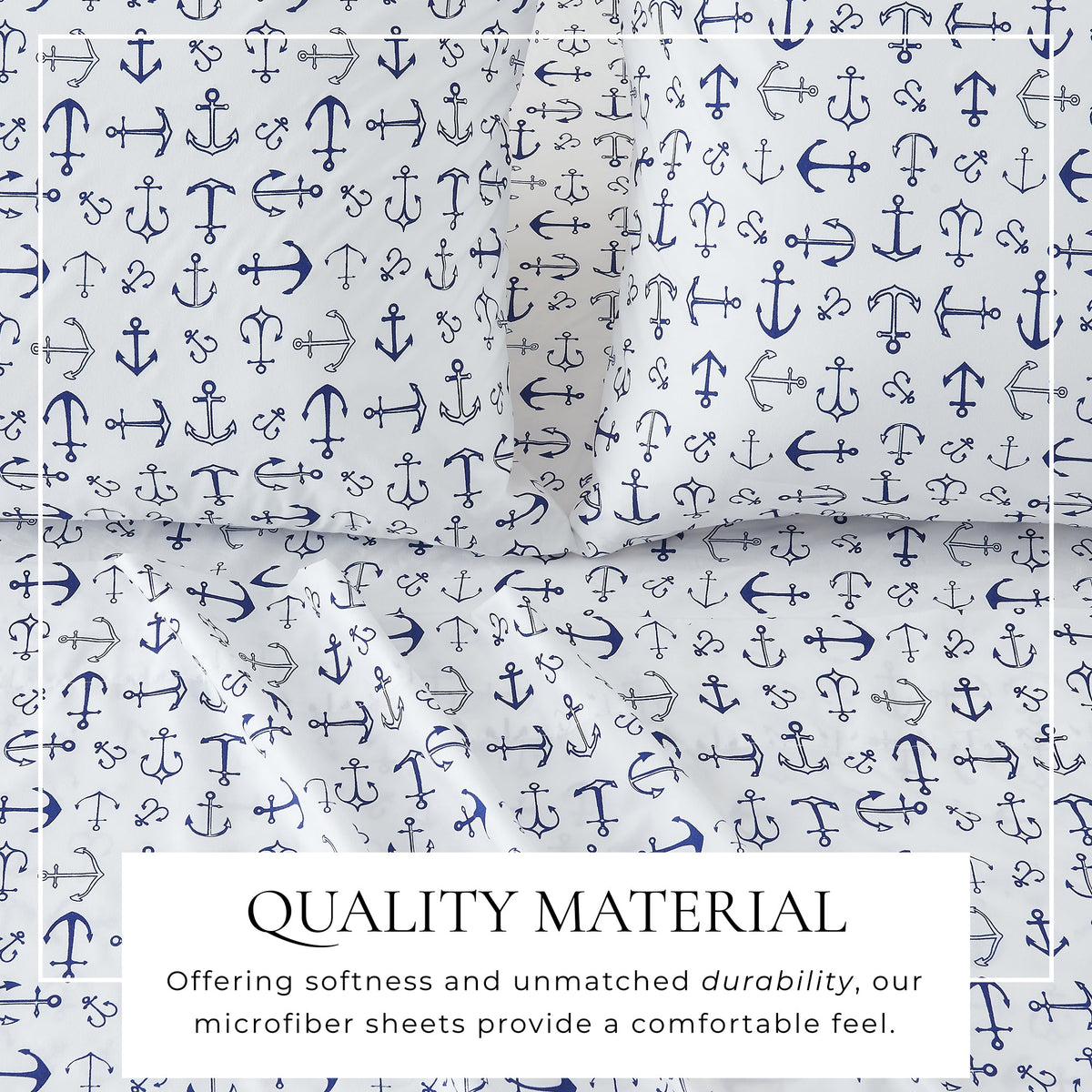 Coastal Printed Sheet Set - Newport Collection