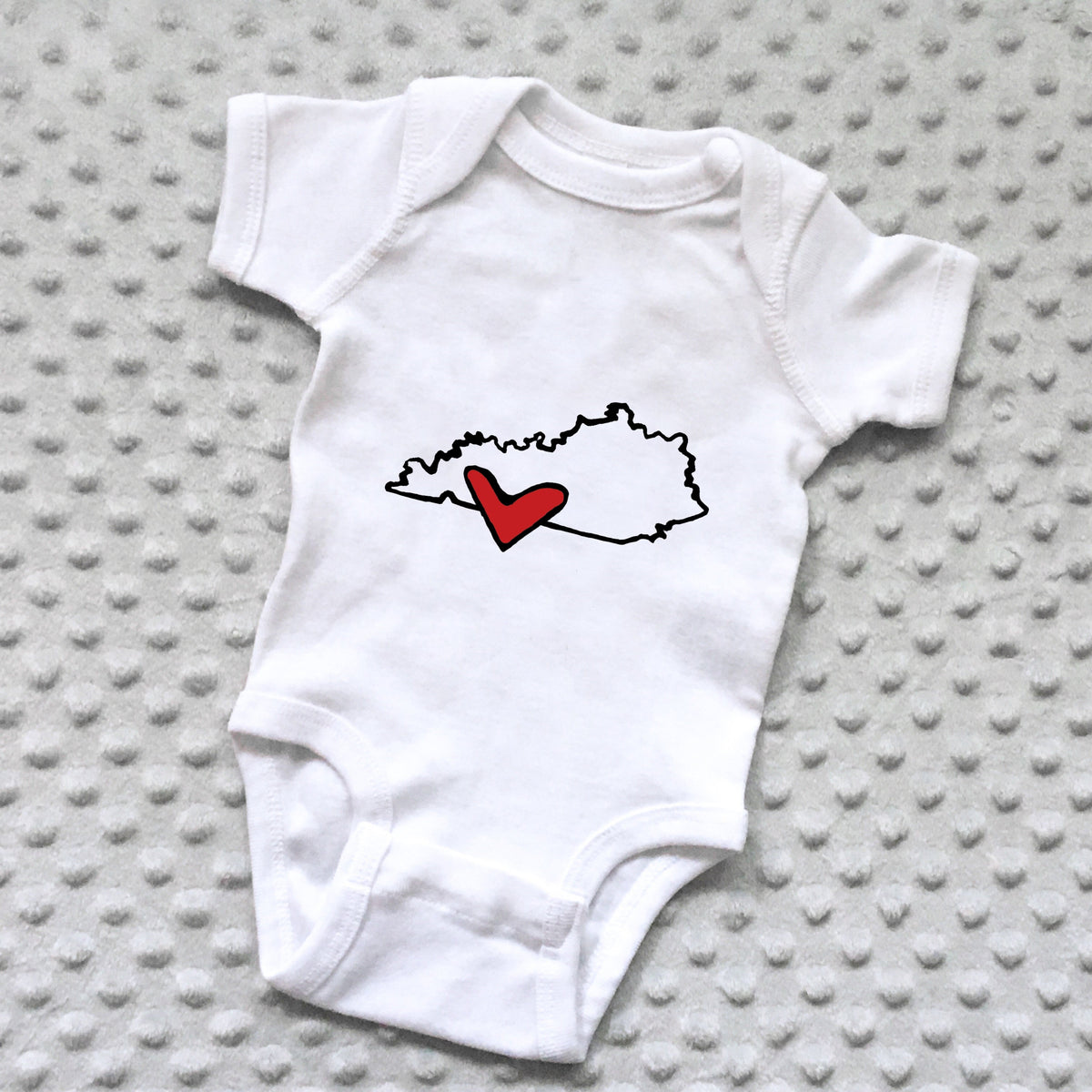 State Love Baby Onesie - NEWBORN product photo - view 18