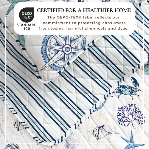 Azure Collection Coastal Quilt Set (Quilts) - view 2