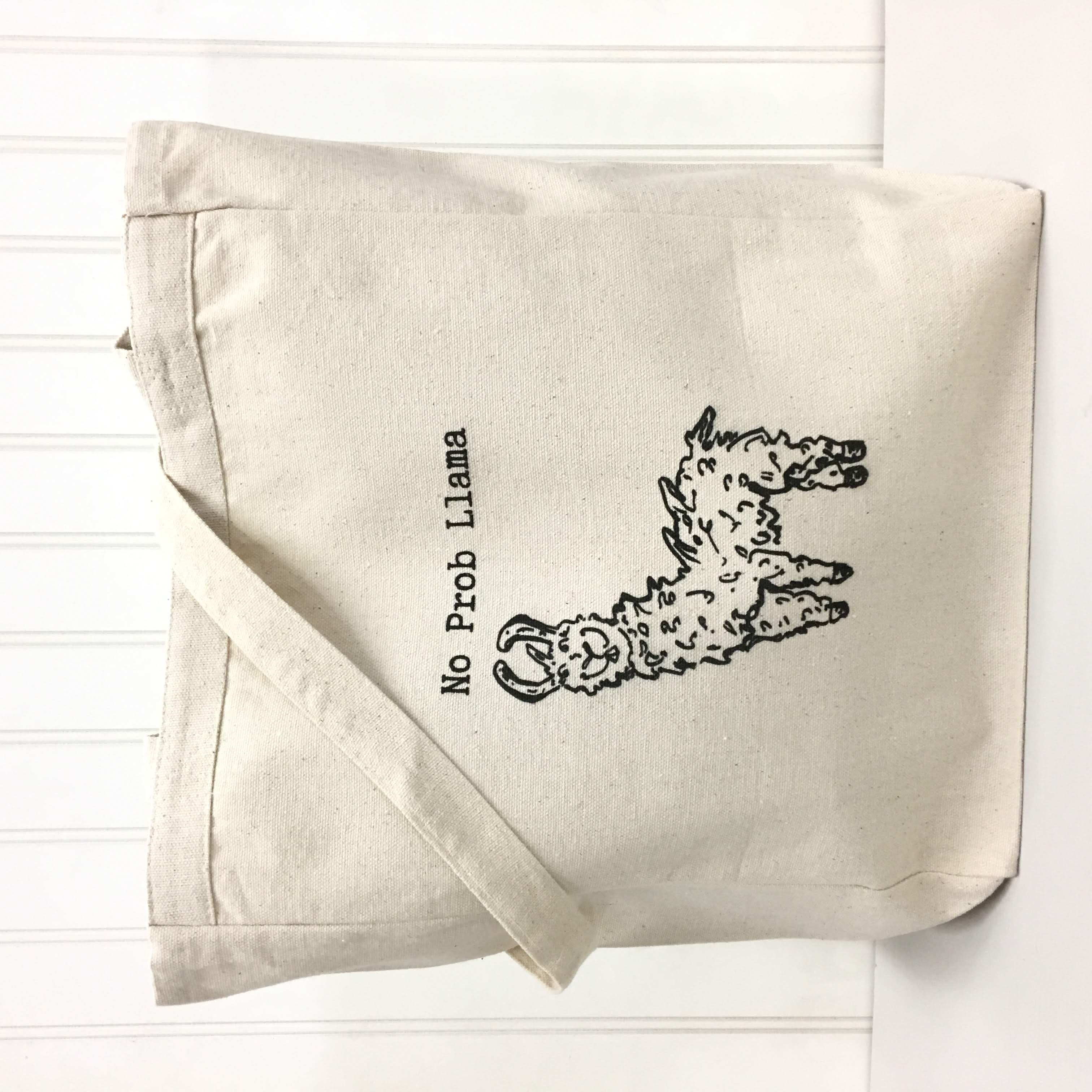 "No Prob Llama" Tote Bag