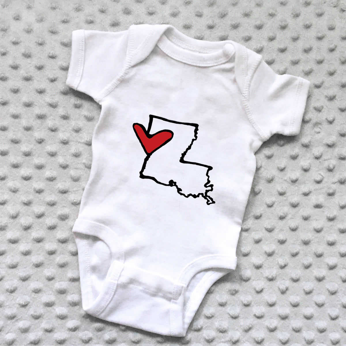 State Love Baby Onesie - NEWBORN product photo - view 19