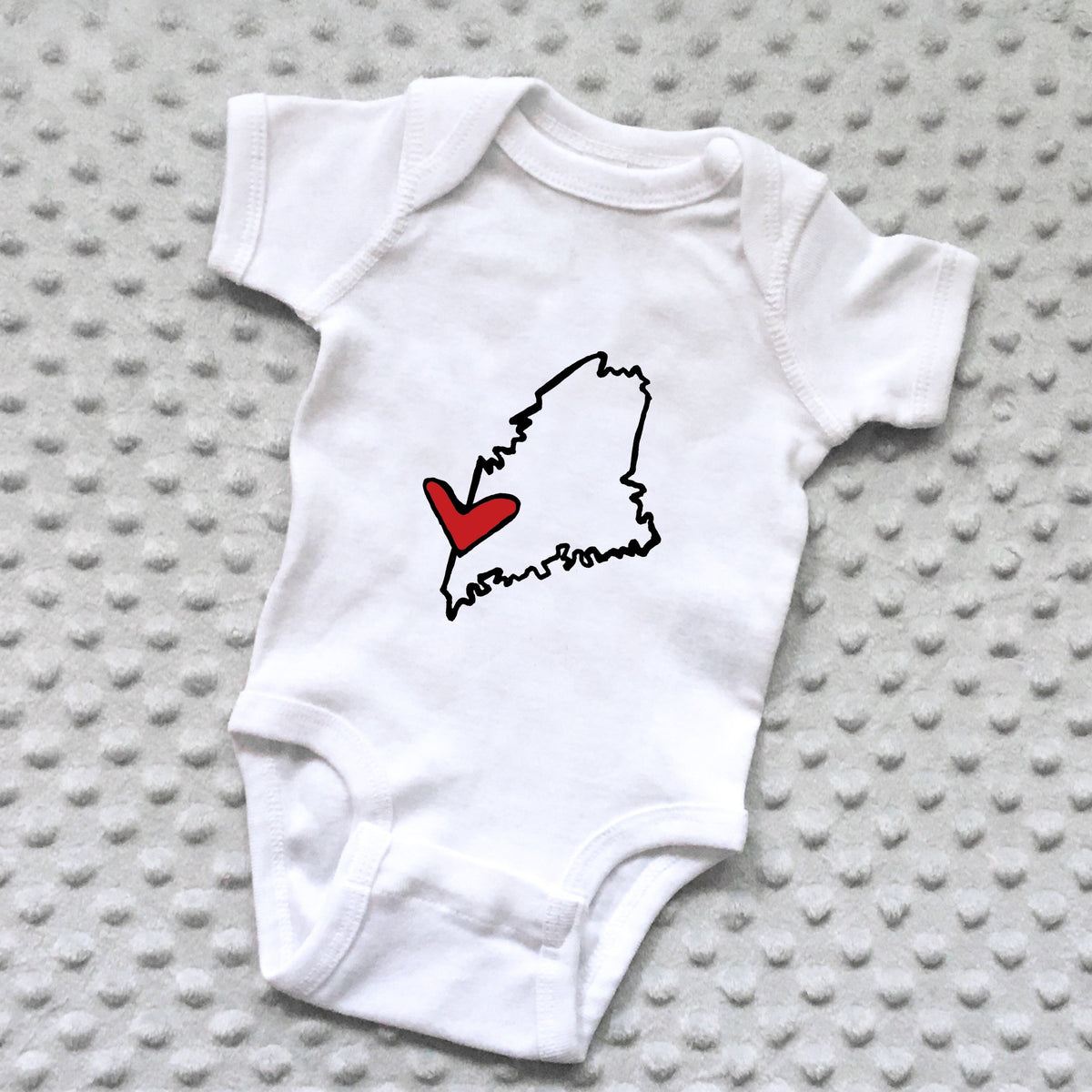 State Love Baby Onesie - NEWBORN product photo - view 20