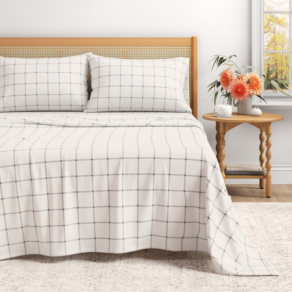 Turkish Cotton Flannel Sheet - Belle Collection
