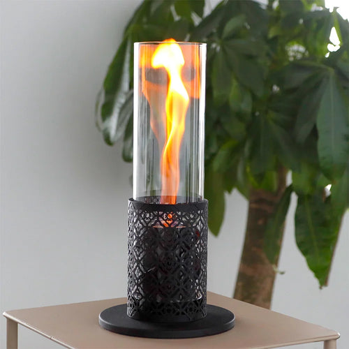 15.3"H Spiral Flame Fireplace (Gel & Ethanol Fireplaces) product photo