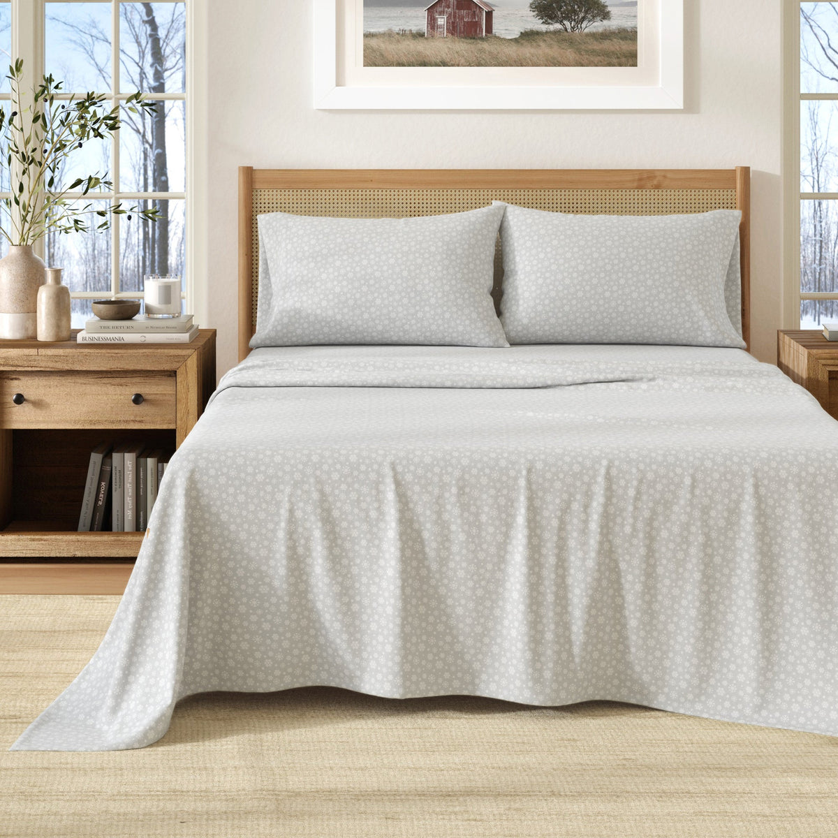 Turkish Cotton Flannel Sheet - Belle Collection
