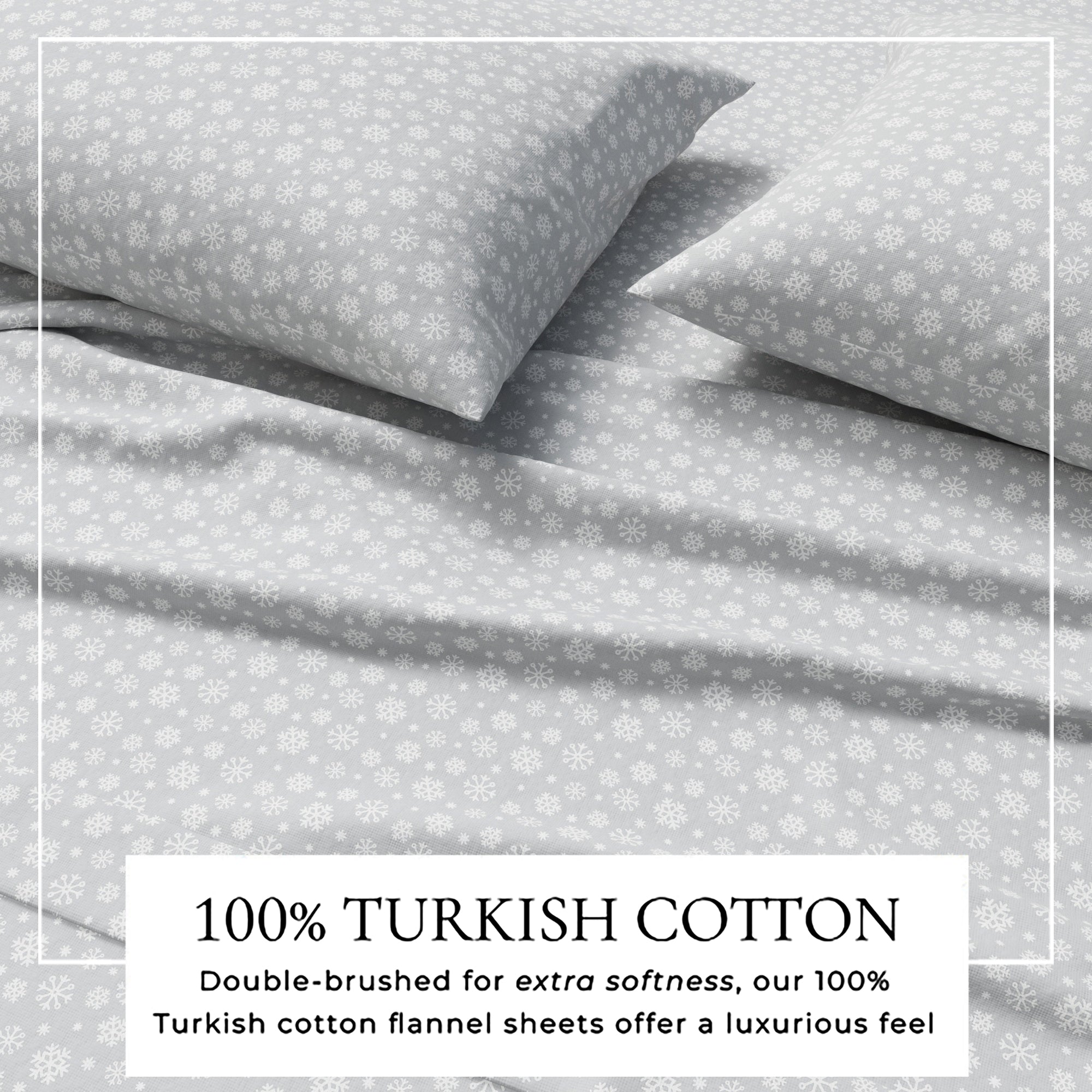 Turkish Cotton Flannel Sheet - Belle Collection